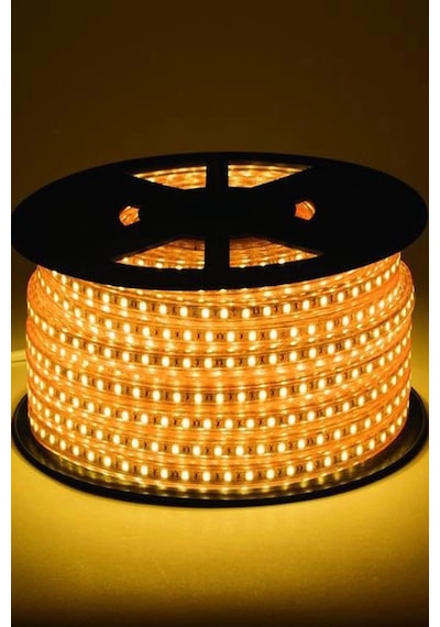 Hortum Esnek 220v Şerit Led Amber 3 Metre 3 Metre
