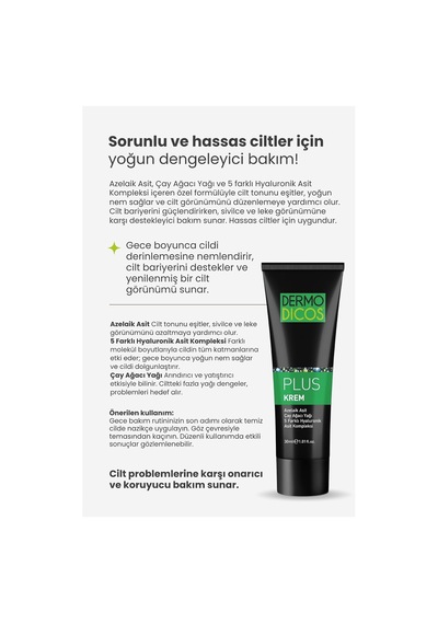Lexroo Clinic Leke Kremi 75ml + Dermodicos Plus Krem 30ml