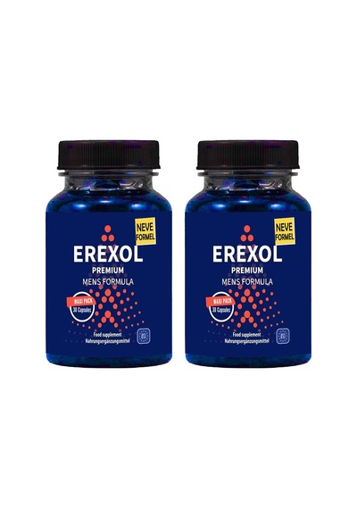 Erexol 2 Adet Erkekleri Desteklemeye L-argininli L-citrullineli Macatozlu Çinko Üzüm Extreli 30lu