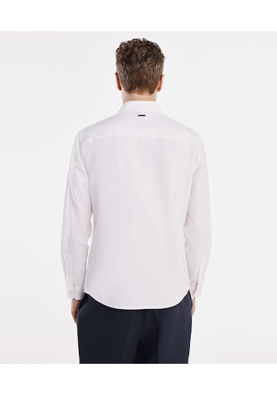 Yargıcı Regular Fit Oxford Gömlek 25yegm6002x 037 Ekru