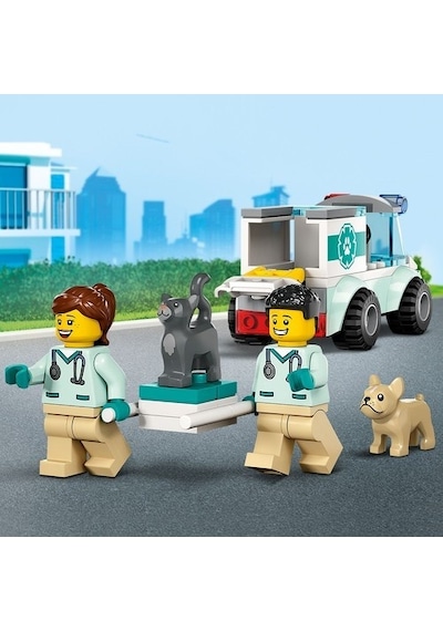 LEGO® City 60382 Veteriner Kurtarma Aracı 58 Parça