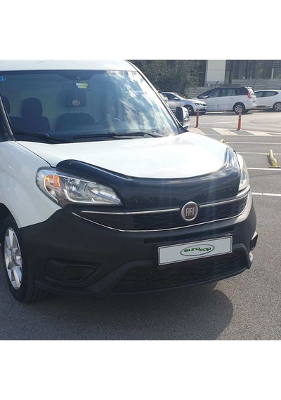 Eurocap Fiat Doblo Ön Kaput Koruyucu Rüzgarlık 3Mm Abs 2015-› N11.22599