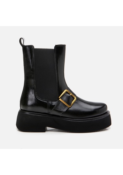 Hotiç Siyah Kadın Düz Bot 01boh298890a100 Siyah-black Siyah