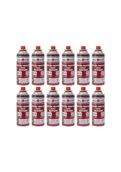 Big Fire Power 227gr Valfli Gaz Kartuşu