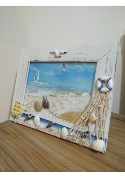 Deniz Temalı Dekoratif Çerçeve (503043737)
