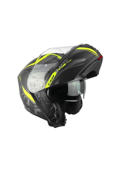 Cgm 569g C-max Cıty Çene Açılır Kask Siyah/sarı-m