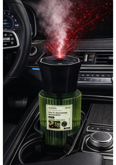 Auhma Af-07 Araç İçi Hava Nemlendirici & Koku Makinesi Chanel Esansı 120ml Aromaterapi Difüzör Araç Kokusu