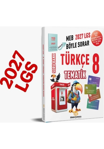 Akm Kitap 2027 8. Türkçe Tematik Soru Bankası Sinan Kuzucu