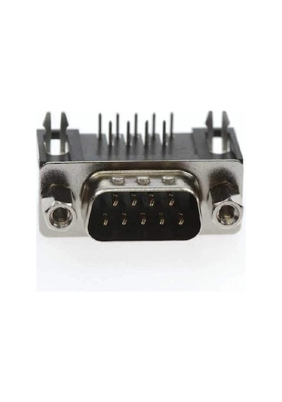 D Sub Konnektör 9 Pin 90D Erkek Pcb