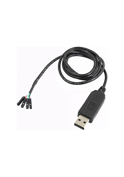 Usb Ttl Seri 3.3v Adaptörü Kablo Tx Rx Sinyal 4 Pin Pl2303 Çip
