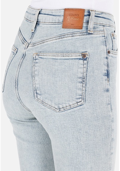 Colin's Colins 760 Diana Süper Dar Kesim Yüksek Bel Dar Paça Mavi Kadın Jean Pantolon Cl1069424 Denim