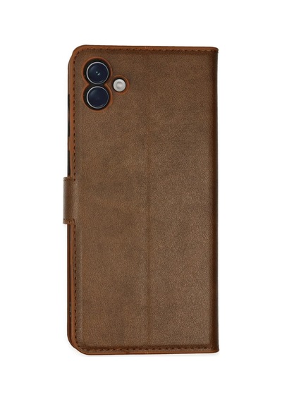 Samsung Uyumlu Galaxy A04 Kılıf Trend S Plus Kapaklı Kılıf - Taba