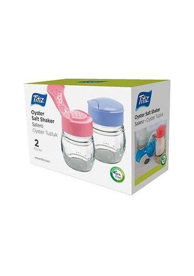Titiz Karcam Oyster Tuzluk 2'li 80 ML