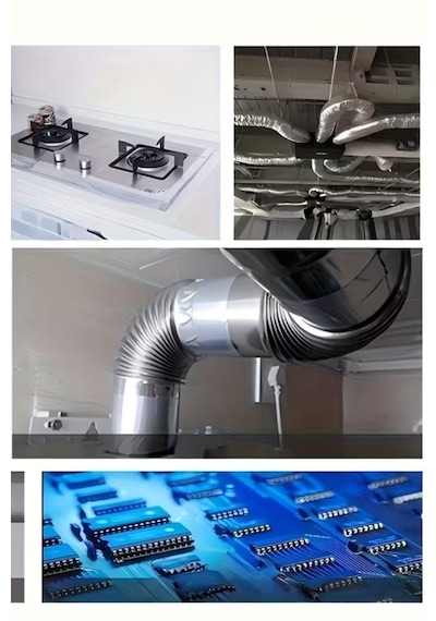 Alüminyum Folyo Bant 45 Mm X 10 M Isıya Dayanıklı Yalıtım Bandı