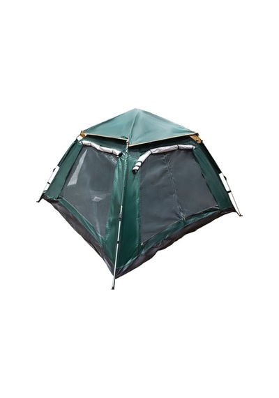 S. Dft 4 Kişilik Otomatik Çadır 2.4x2.4x1.55m - Yeşil Yeşil