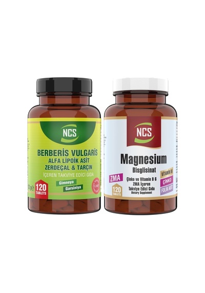 Ncs Berberis Vulgaris 120 Tablet + Ncs Magnezyum 120 Tablet