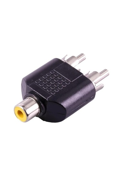 1rca Dişi-2rca Erkek Çevirici Jack