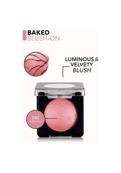 Baked Blush-on Yüksek Pigmentli & Doğal Işıltılı Fırınlanmış Allık Çok Renkli