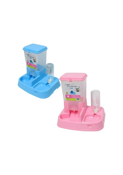 Tr Kedi Köpek İçin Otomatik Mama Ve Su Kabı Seti 2,5 Lt