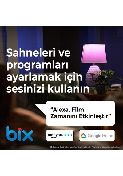 Sl-01 Aura Çok Renkli 9w Rgb Wifi-bluetooth Uzaktan Kontrollü Akıllı Ampul Diğer