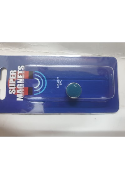 Mıknatıs 13mm 2mm Disk Şeklinde 6 Adet