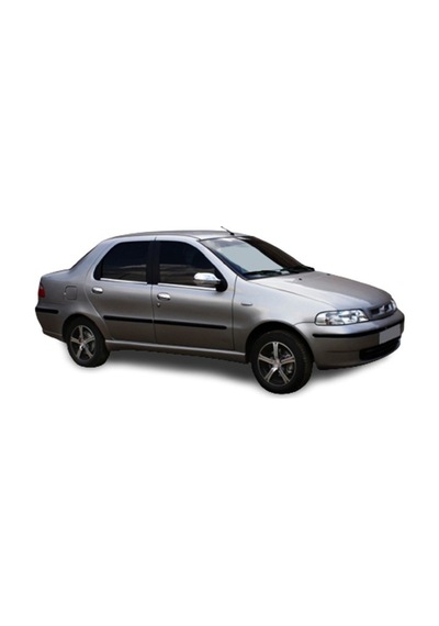 Fiat Albea Krom Cam Çıtası 4 Parça P.Çelik  2002-2012