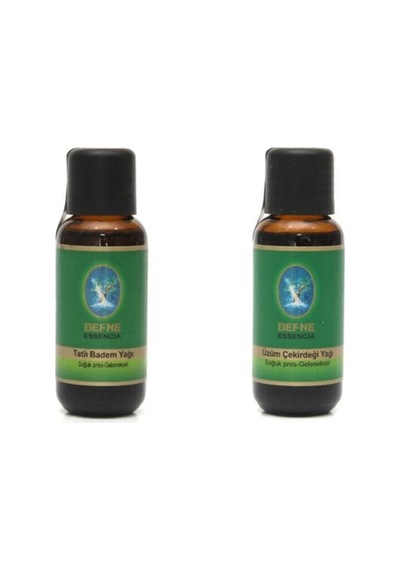 Nuka Tatlı Badem Yağı Ve Üzüm Çekirdeği Yağı 30 Ml 2li Paket Diğer
