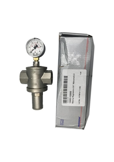 Pakkens Basınç Regülatörü Manometreli Dn 25 Pn 16 1"