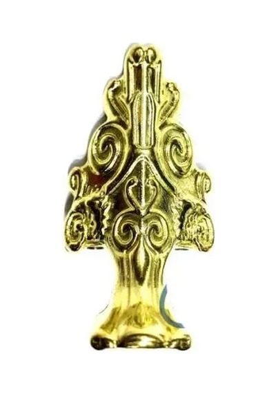 Jenerik Lükens Sandık Ayağı, Kutu Ayak 4 Cm - Sarı Diğer