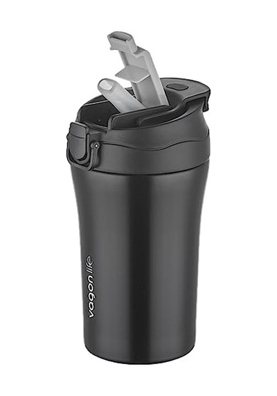 Çelik Termos Kupa 400 Ml Petek Desenli Vakum Yalıtımlı 4-6 Saat Soğuk Tutma Kilitli Kapak Bpa Içermez Seyahat Ofis Diğer