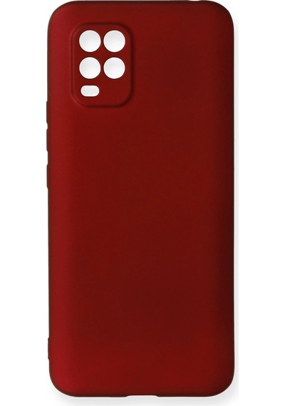 Newface Xiaomi Mi 10 Lite Kılıf First Silikon Semeglbl - 25 - Bordo