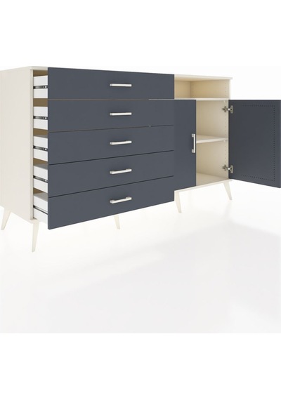 Hyperion Konsol 2 Raflı 5 Çekmeceli 2 Kapaklı 176x44x99 Aytaşı-an Aytaşı-antrasit Hyperion Konsol 2 Raflı 5 Çekmeceli 2 Kapaklı 176x44x99 Aytaşı-an Aytaşı-antrasit