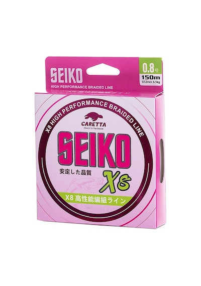 Caretta Seiko 8x 150m Açık Yeşil Örgü Misina 0.06 MM
