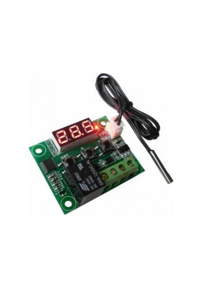 W 1209 Dijital Termostat 12V 8 Mönülü Akvaryum,Kuluçka Vb. N11.4107
