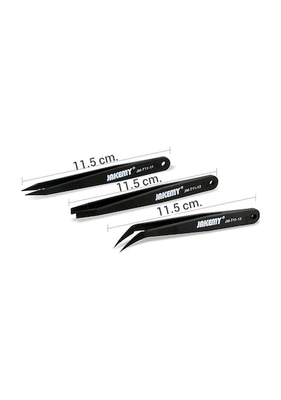 Jakemy Jm-t11 Karbon Fiber Cımbız 3 Parça  Set