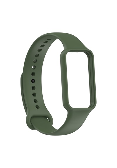 Xiaomi Amazfit Band 7 İle Uyumlu Kordon Silikon Esnek Ayarlanabilir Kordon Kayış