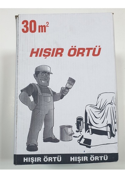 Boya Poşet - 30 M2 Koruma Örtüsü 7.5X4 Mt Ebatinda Hişir Naylon