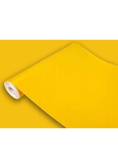 D-c-fix 176-0895 Düz Mat Sarı Kendinden Yapışkanlı Folyo 45 Cm X 1 Mt