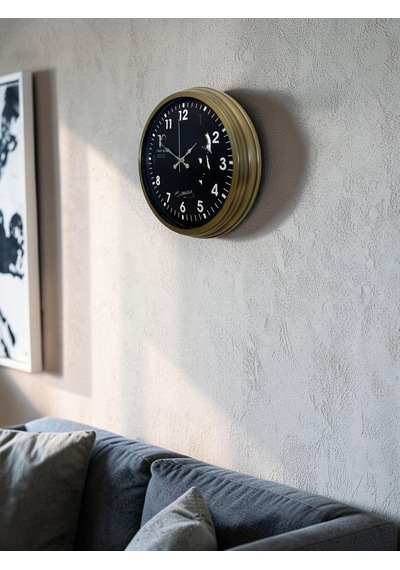 Vintage Prestige 40 Cm Eskitme Atatürk Duvar Saati