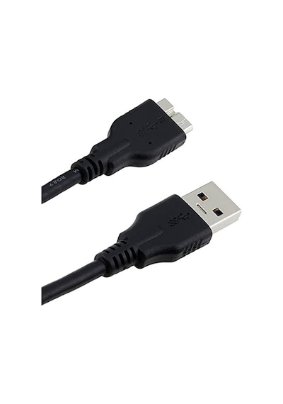 Usb 3.0 Taşınabilir Hdd Harddisk Veri Ara Bağlantı Kablosu 1 Metre Siyah 4280