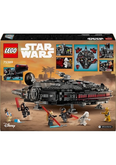 LEGO® Star Wars™ Karanlık Falcon 75389 – 10 Yaş ve Üzeri Star Wars Sevenler için İnşa Edilebilen Oyuncak Araç Yapım Seti (1579 Parça) LEGO® Star Wars™ Karanlık Falcon 75389 – 10 Yaş ve Üzeri Star Wars Sevenler için İnşa Edilebilen Oyuncak Araç Yapım Seti (1579 Parça)