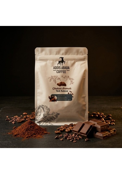 Addis Ababa Coffee - Çikolata Aromalı Türk Kahvesi - 250 Gr.