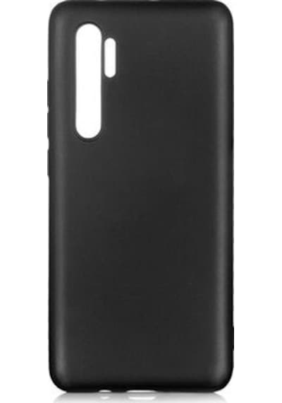 Xiaomi Mi Note 10 Lite Kılıf Esnek Yapılı İnce Slim Silikon Kapak Ryc/premier Siyah