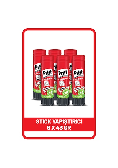 Pritt Stick 43 gr 6'lı Yapıştırıcı