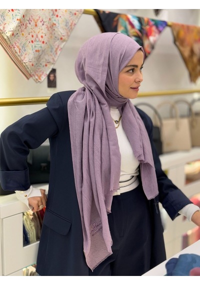 La Boutique Be Happy Şal Leylak Çok Renkli