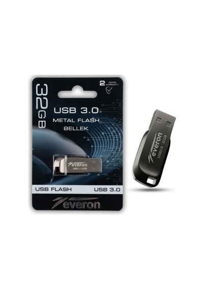 Everon 32gb Usb 3.0 Metal Flash Bellek Yüksek Hızlı Usb Bellek