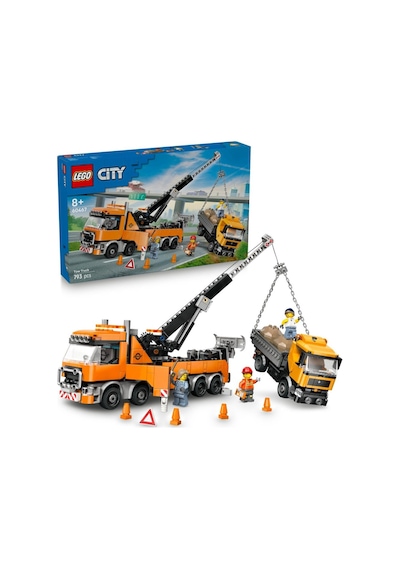 Lego 60467 City Vinçli Ağır Vasıta Kurtarma Çekici Kamyonu