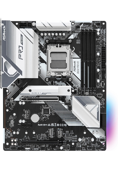 Asrock B650 PRO RS AMD B650 6400 MHz (OC) DDR5 Soket AM5 ATX Anakart 