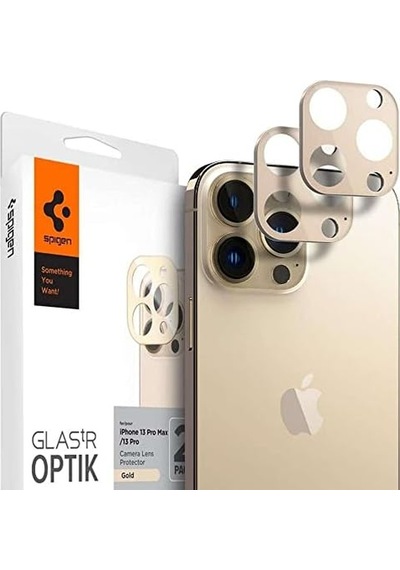 13 Pro Max / 13 Pro İle Uyumlu Kamera Lens Camı Koruyucu Glas.tr Optik 2 Adet - Agl04034 50 x 22
