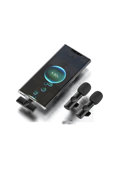 Deyatech Apple Uyumlu iOS Wireless K9 Mikrofonu Cep Telefonu İçin